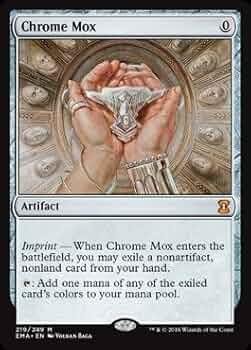 Chrome Mox マジック：ザ・ギャザリング Amazon.co.jp: Magic : the Gathering – Chrome Mox ( 219 / 249